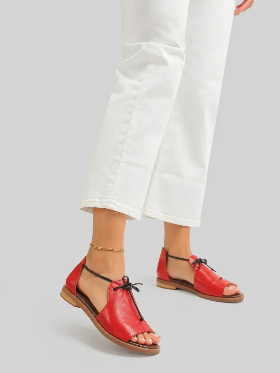 Lilliana Leather Strap Sandals