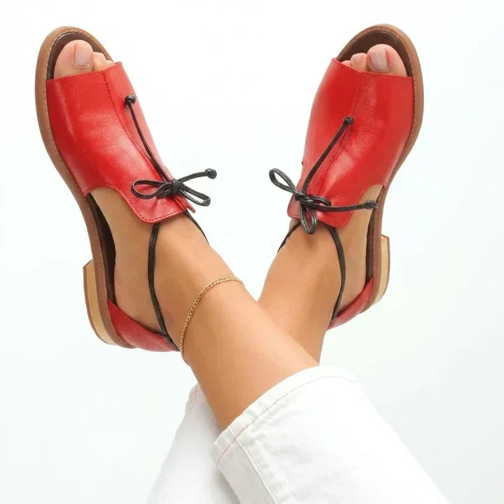 Lilliana Leather Strap Sandals