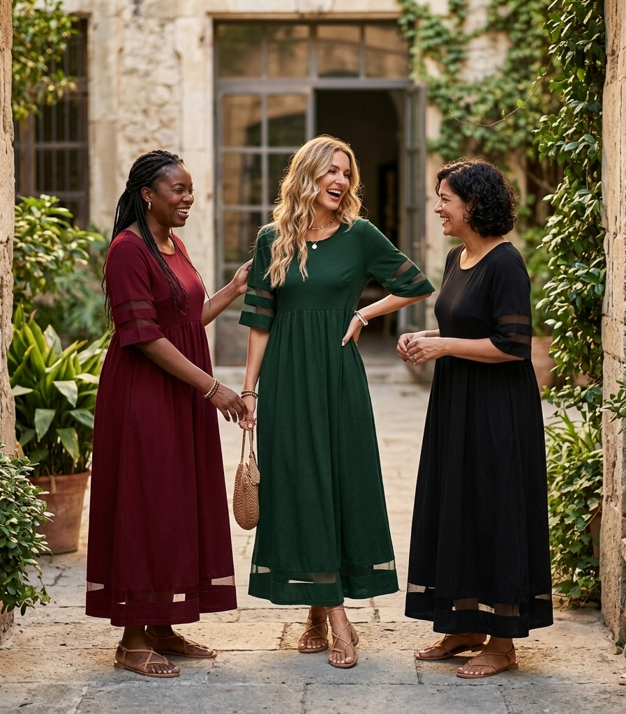 Aubrey™ Tummy Coverage Dress