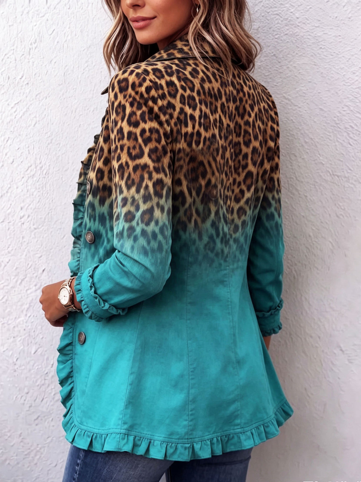 Mercedes Leopard Blazer